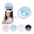 Flash Selfie Luz Para Celular Led iPhone Samsung LG Xiaomi variante color CELESTE