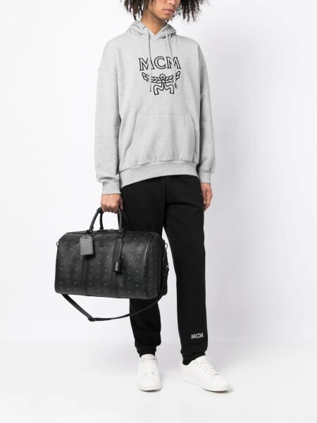 Bolso de viaje en lona revestida, Ottomar Negro