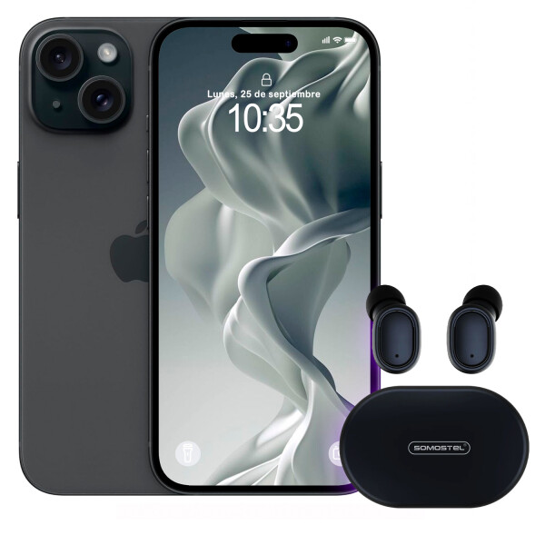 Iphone 15 6/128 Gb 5g + regalo NEGRO