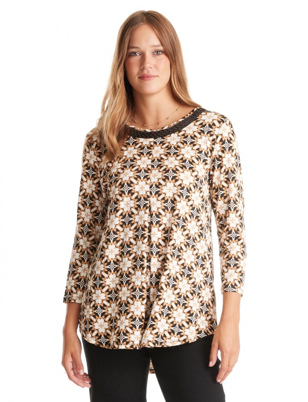 Bluza Pinza Flores TOSTADO/MULTI