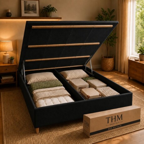Sommier Baulera 2 plazas HAMPTONS Hybrid Bronze Sommier Baulera 2 plazas HAMPTONS Hybrid Bronze