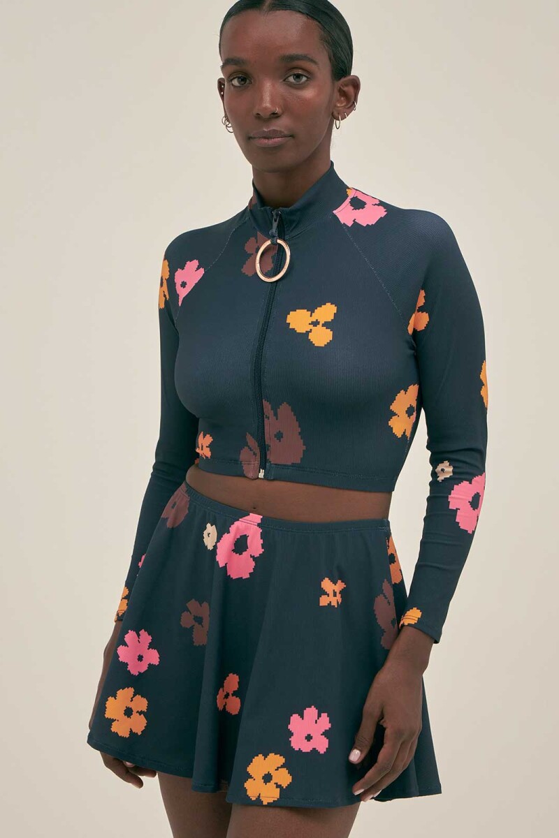CROP TOP Poppy Night