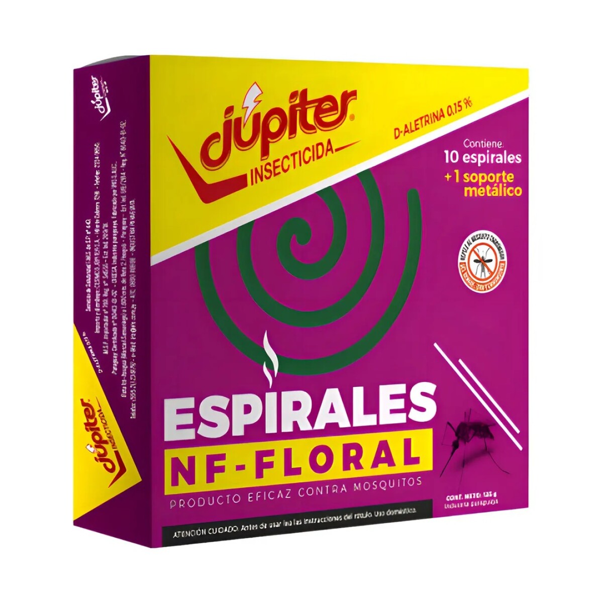 JUPITER ESPIRAL FLORAL X10 