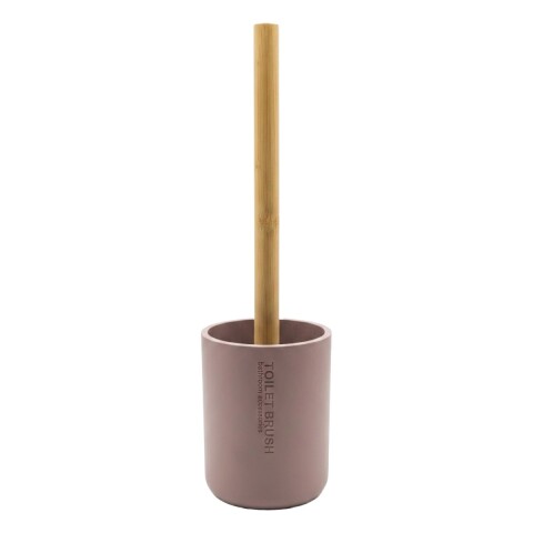 CEPILLO BAMBU P/INODORO C/BASE BEIGE OSC Unica