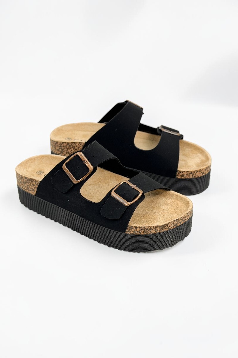 Sandalia Savanna - Negro 