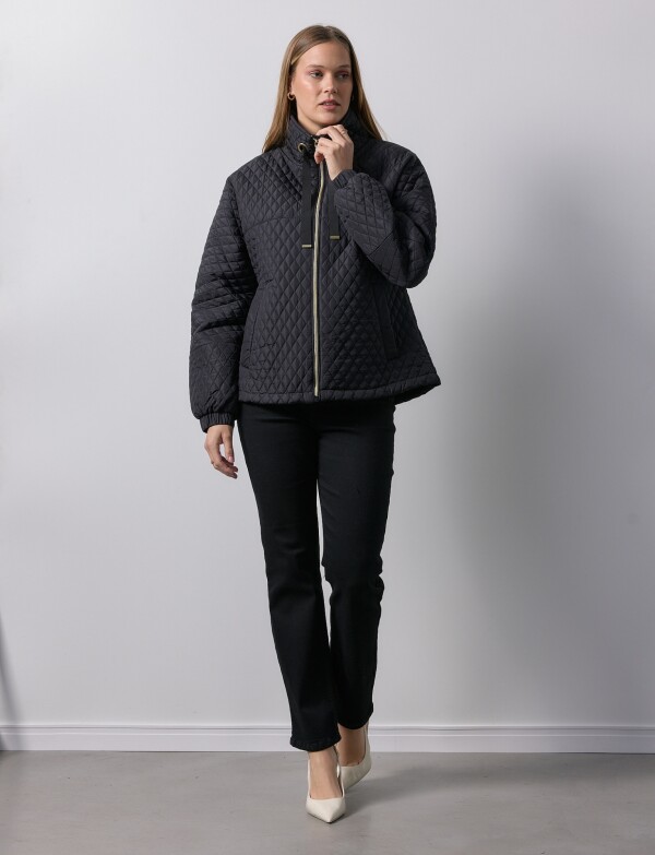 Campera Capitoneada NEGRO