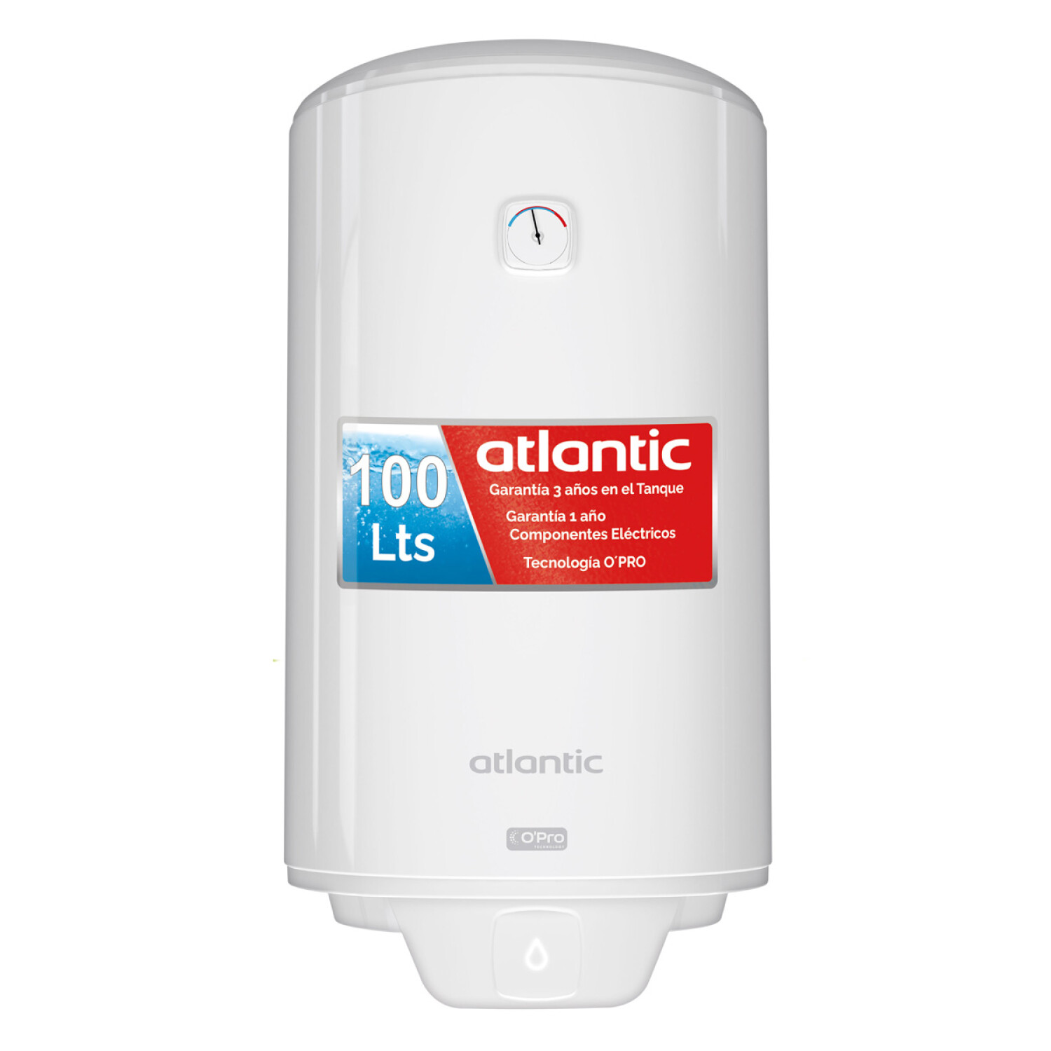 CALEFON 100LT ACERO 1500W ATLANTIC — Ferreservi Hogar