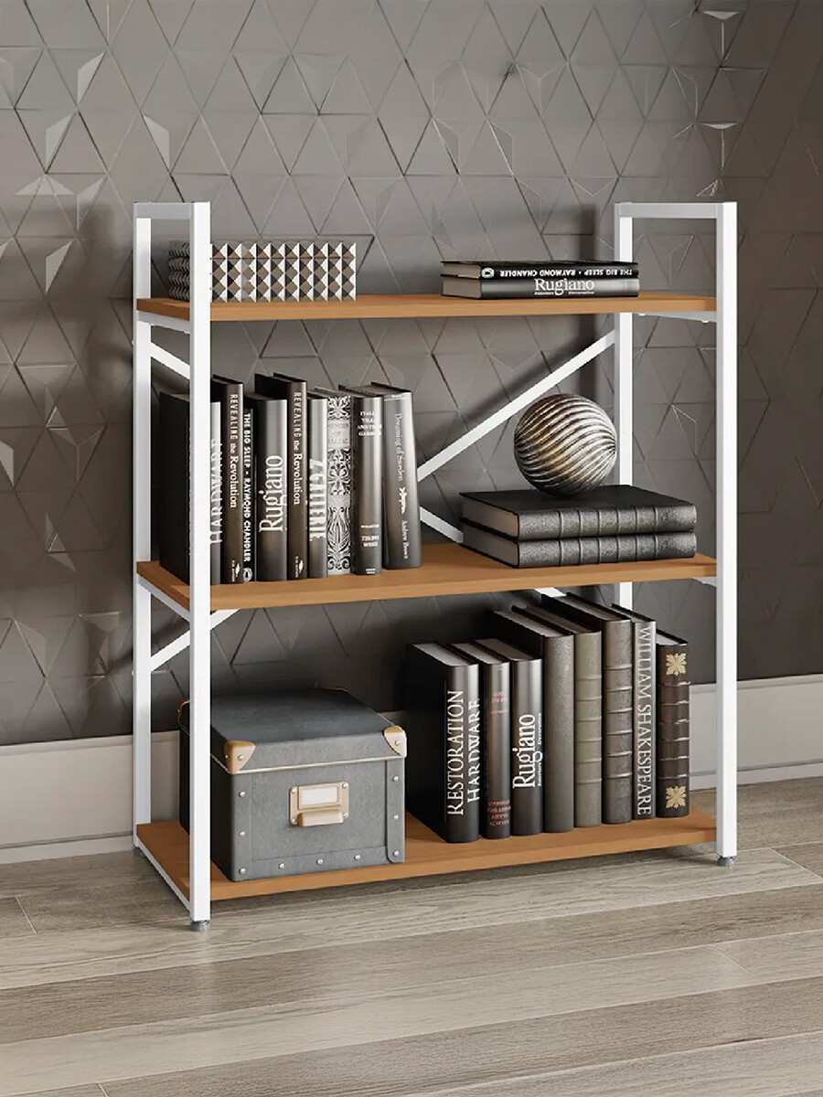 ESTANTERIA INDUSTRIAL 3ESTANTES - BLANCO 