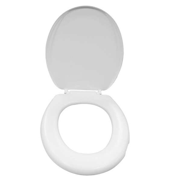 TAPA PARA INODORO UNIVERSAL ACOLCHADA - BLANCA TAPA PARA INODORO UNIVERSAL ACOLCHADA - BLANCA