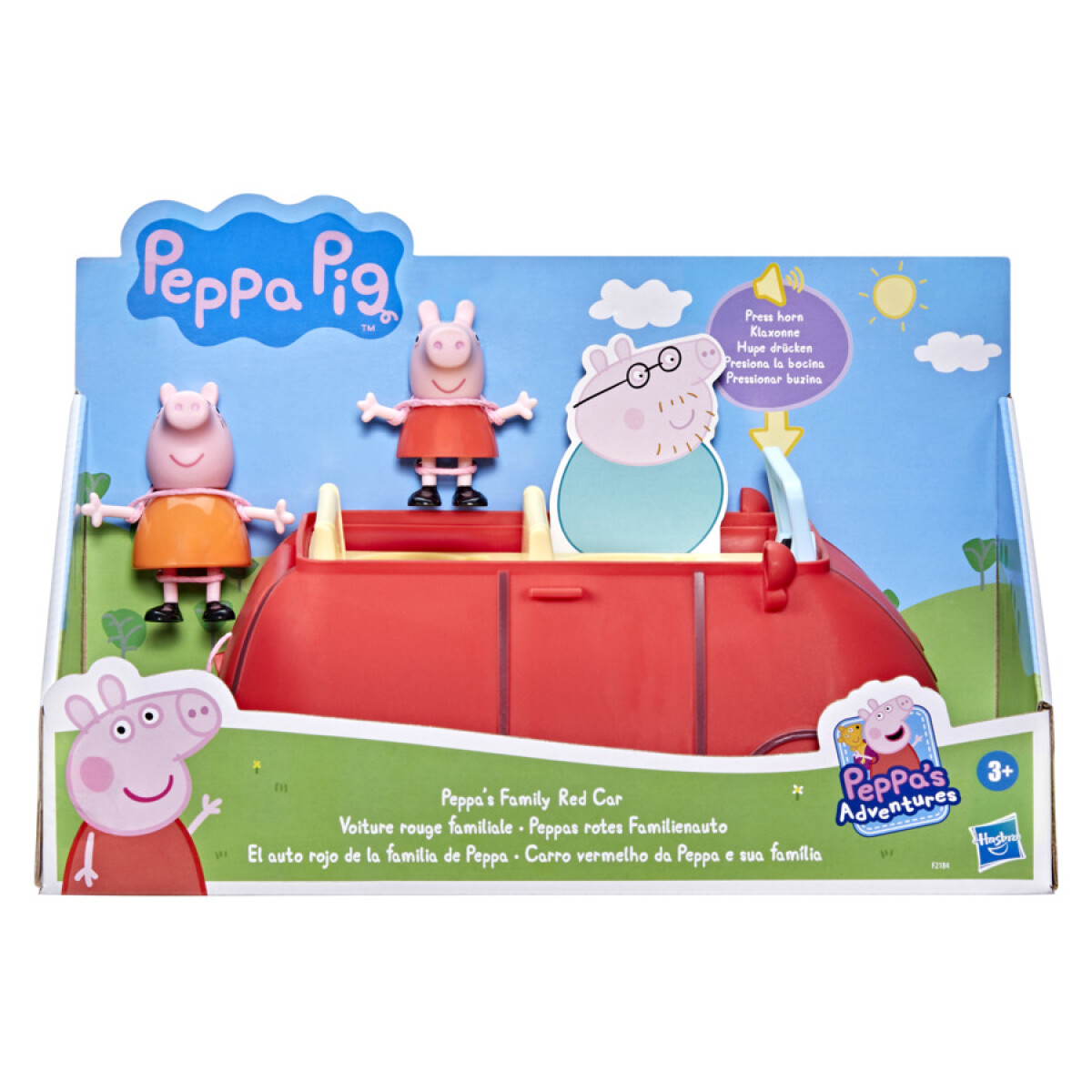 Figuras Peppa Pig la Familia de Cerditos Viajando - 001 
