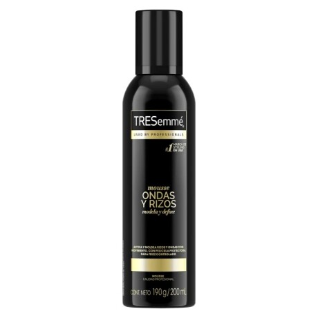 Mousse Tresemmé Ondas Y Rizos 200ml Mousse Tresemmé Ondas Y Rizos 200ml