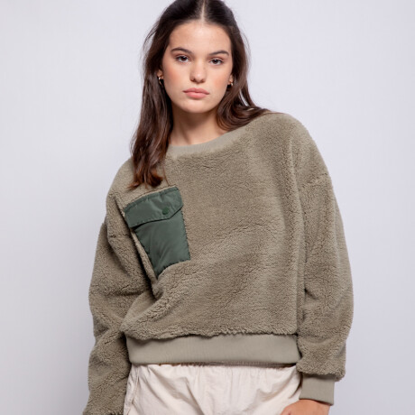 SWEATER POLINO Verde Militar