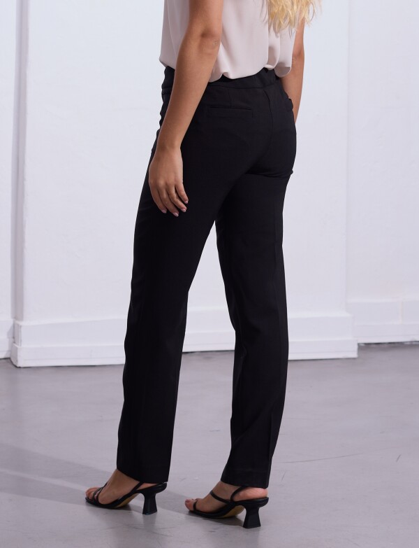 Pantalon Slim NEGRO
