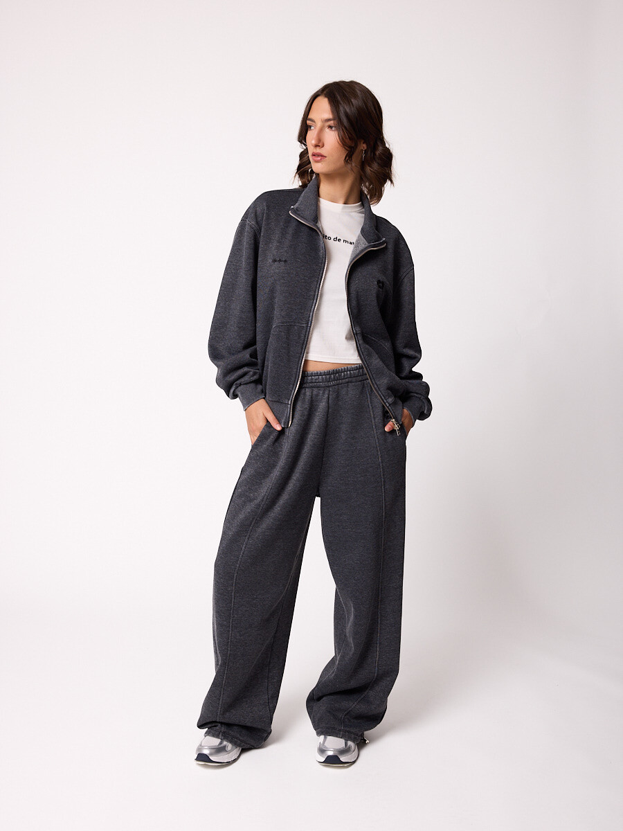 SWEATER C/C JUAYRS DIXIE Gris Oscuro