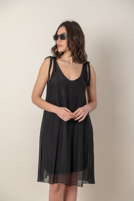 VESTIDO ANDROMEDA Negro