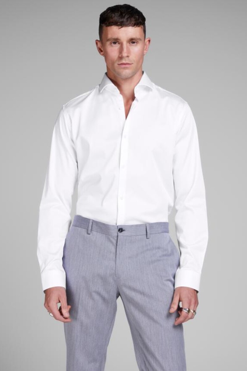 Camisa Elegante Regular Fit White