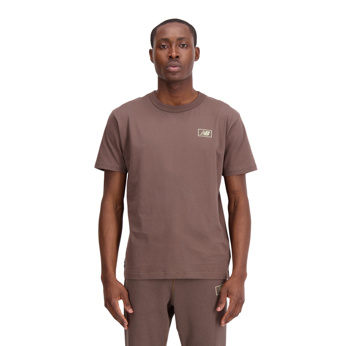 Remera New Balance de hombre - MT33511DUO - BROWN 