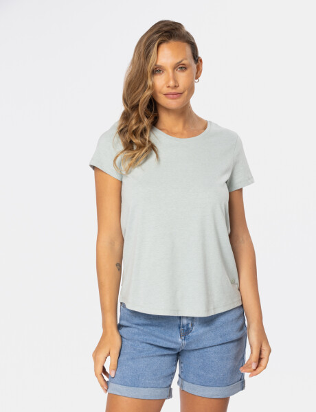 REMERA BÁSICA DE ALGODÓN Verde