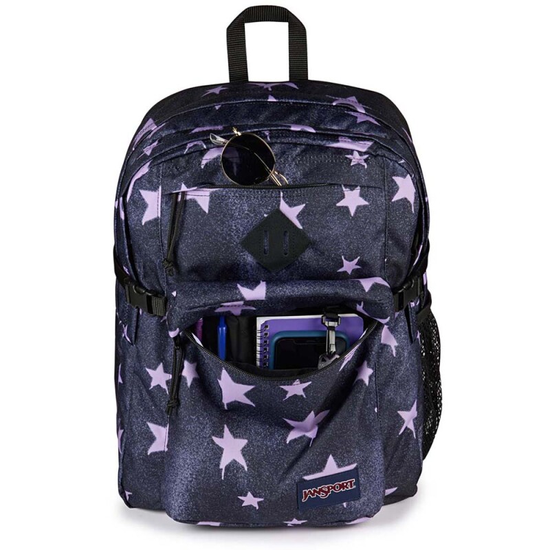 Mochila Portalaptop Main Campus Sprayed Stars Pastel Lilac
