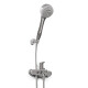 Griferia De Ducha Externa Monocomando Cromo Aqualia Alcamo CROMO