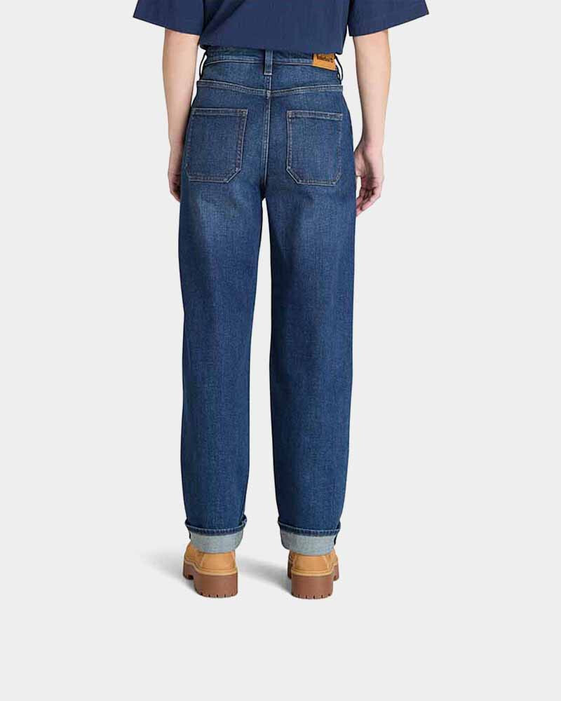 Jean Straight Mujer Slate Blue