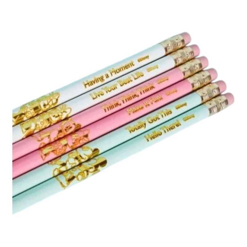 Lápiz negro Minnie Mouse grafito Mooving x6 HB Lápiz negro Minnie Mouse grafito Mooving x6 HB