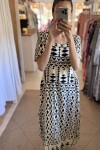 Vestido de rayón Estampado