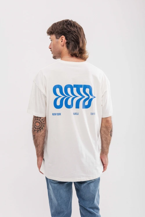 Remera oversize Lorca Blanco