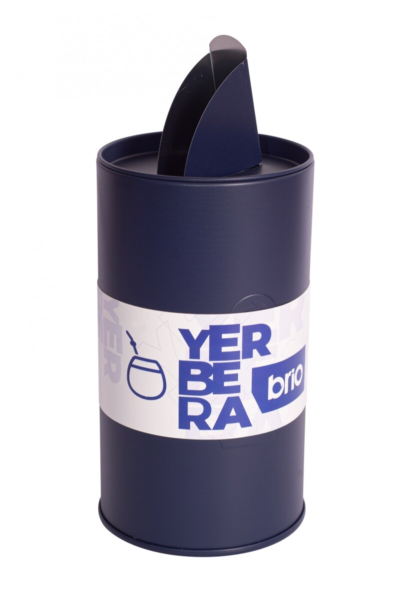 Yerbera brio 200grs Metalizada Con Dosificador - Azul 
