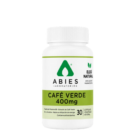 Café Verde 400mg 30 Cap ABIES Café Verde 400mg 30 Cap ABIES