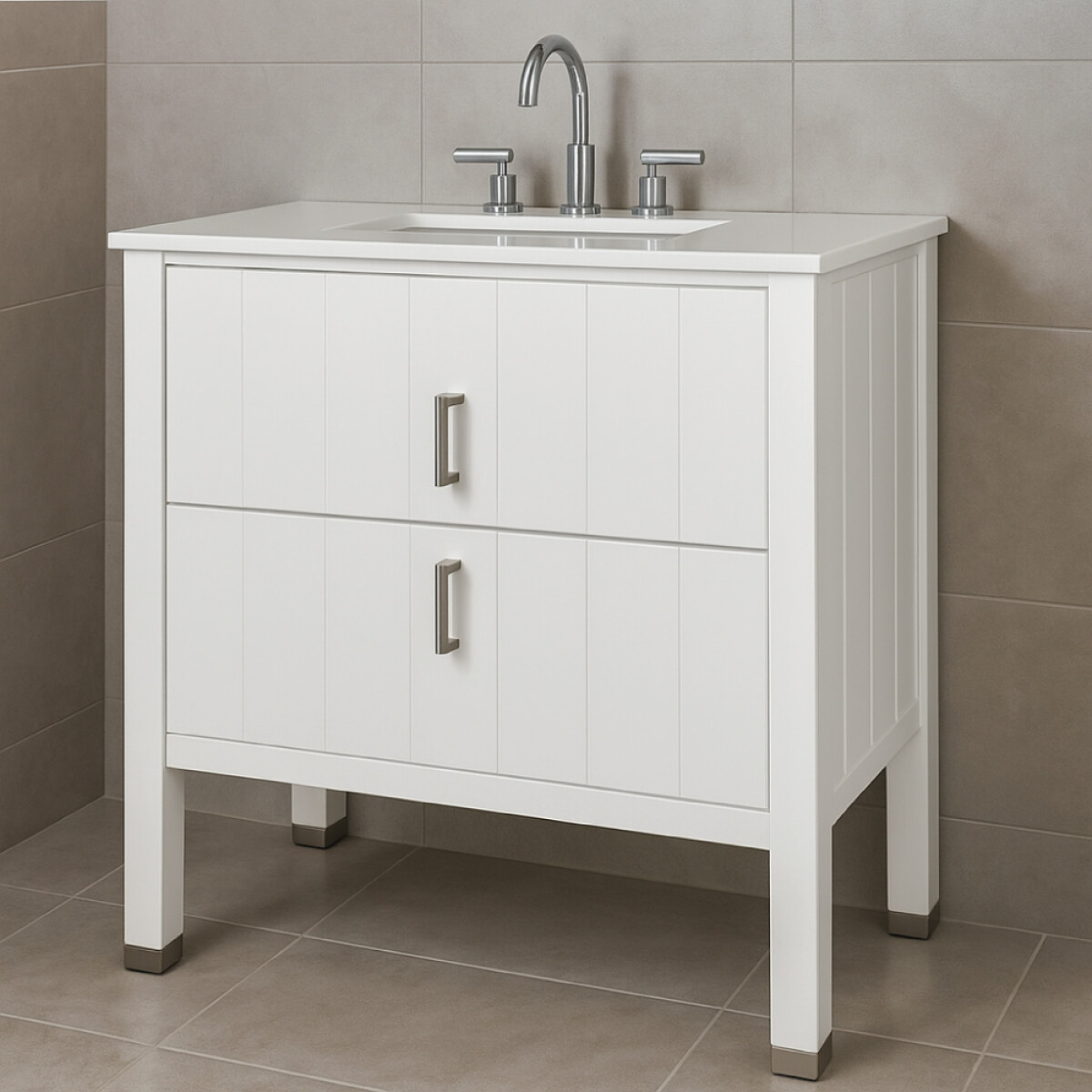 Mueble Deck Blanco 60 