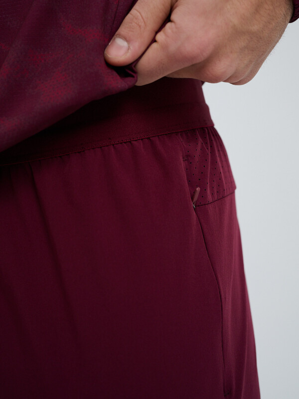 PANTALÓN GROK Nacional Hombre Beige, ordeaux