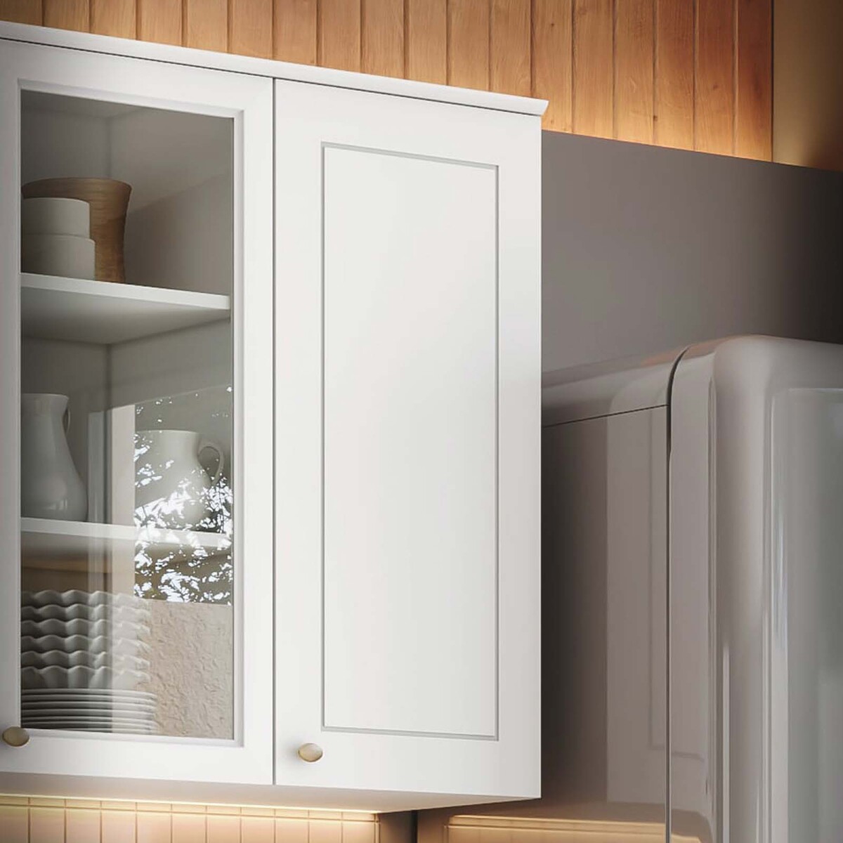 AEREO - 40 CM MDF BLANCO AMERICANA 