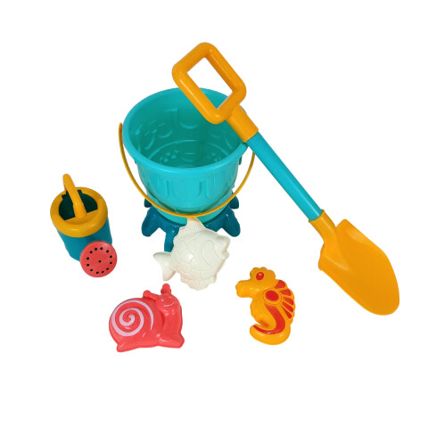 3X2 OUTLET Balde con regadera y accesorios de playa 3x2 Outlet Balde Con Regadera Y Accesorios De Playa