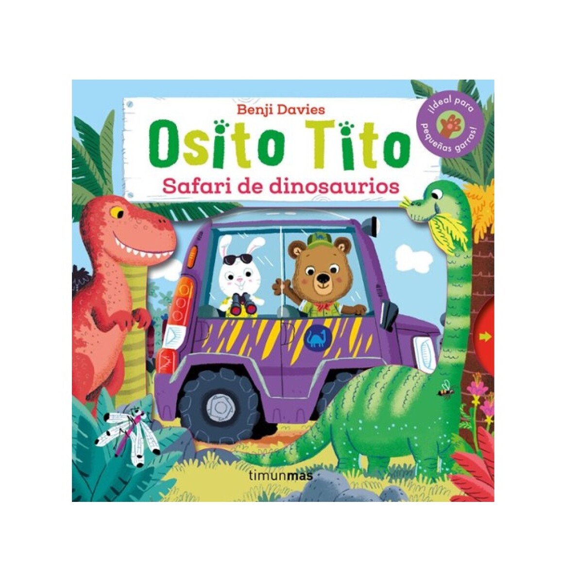 Osito Tito-Safari De Dinosaurios 