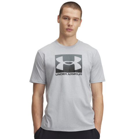 UA M BOXED SPORTS UPDATED SS-WHT GRY-011