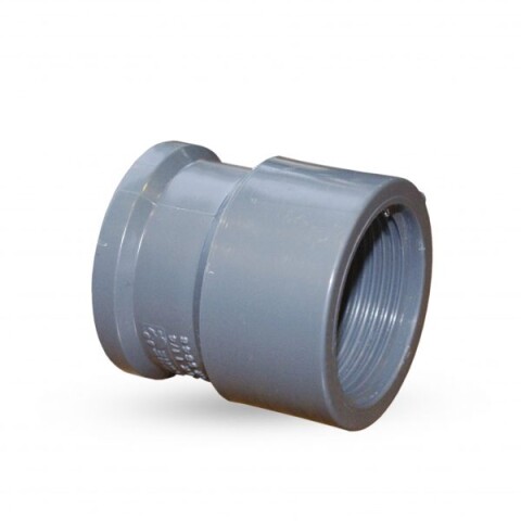 CUPLA SOLDABLE PVC C/ROSCA H 32MM GIANNI - POR ENCARGUE CUPLA SOLDABLE PVC C/ROSCA H 32MM GIANNI - POR ENCARGUE