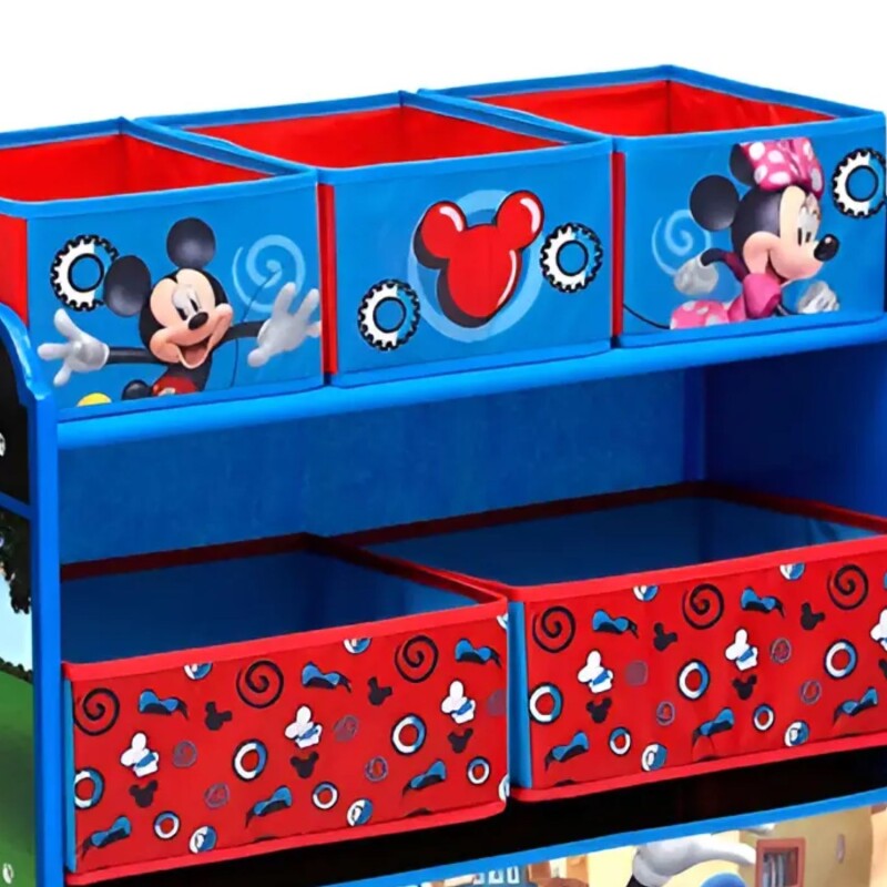 Organizador Infantil Disney C/6 compartimentos Mickey mouse