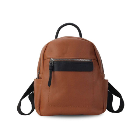 Mochila Johannesburgo Caramelo C/ Negro