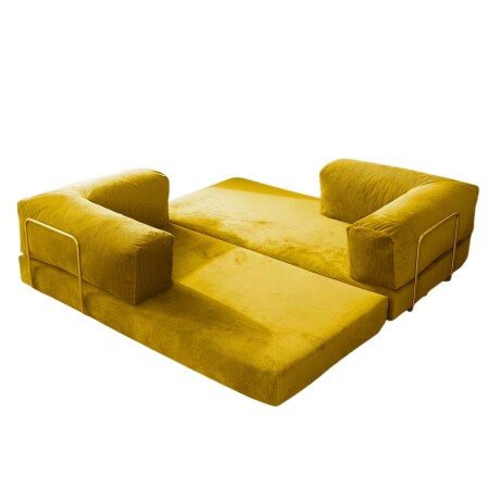 Sillón Cama 2 Cuerpos CloudNest Amarillo