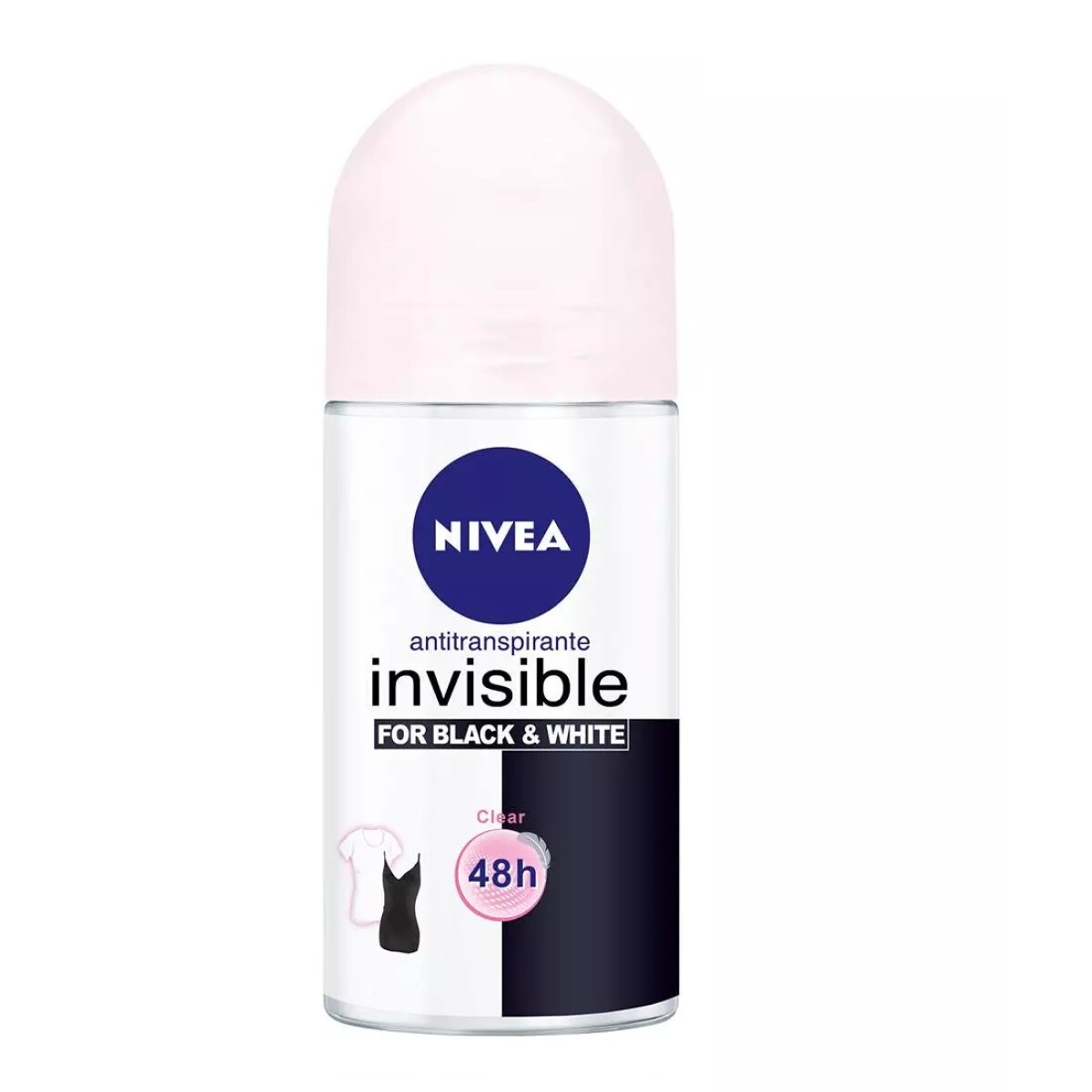 Desodorante Roll On Nivea Invisible Clear 50 Grs. 