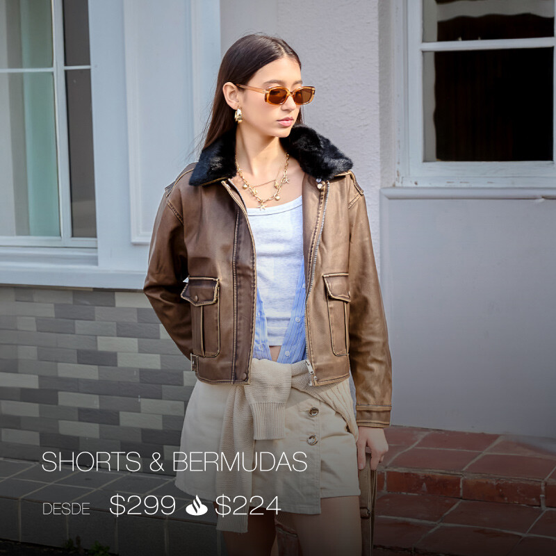 Shorts y bermudas - Día D 20% + 25 Crédito Santander