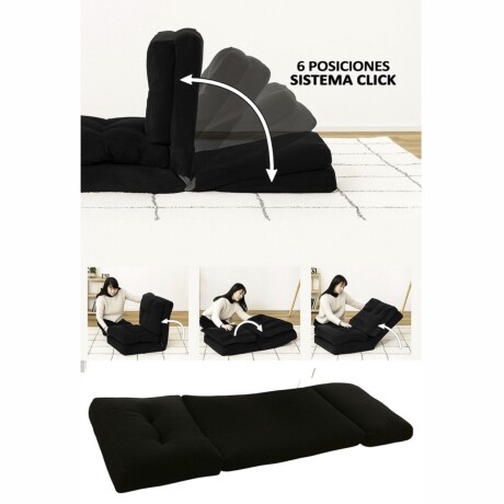 Sillón cama Bed - Negro Sillón cama Bed - Negro
