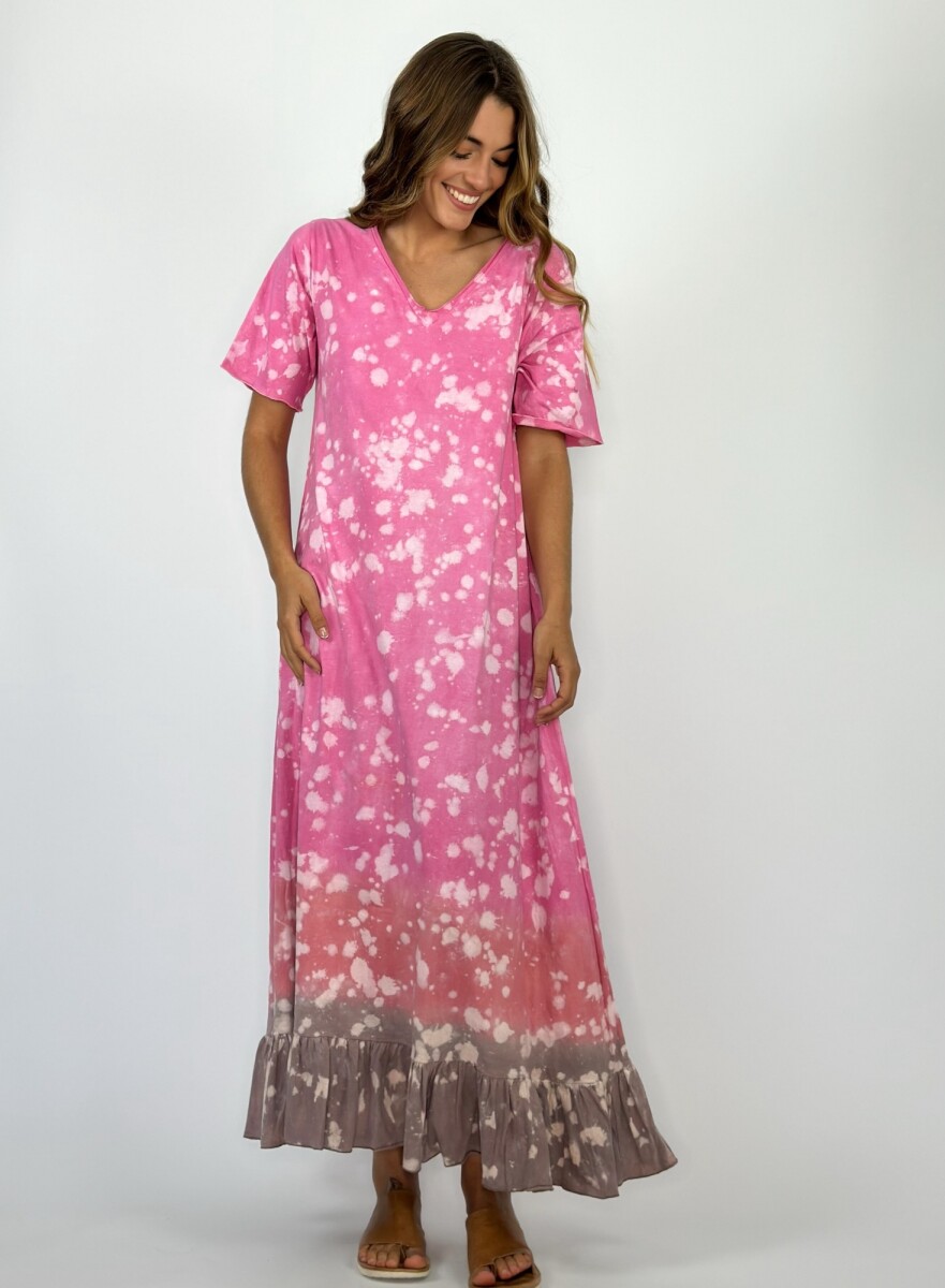 VESTIDO MOJITO - FUCSIA 