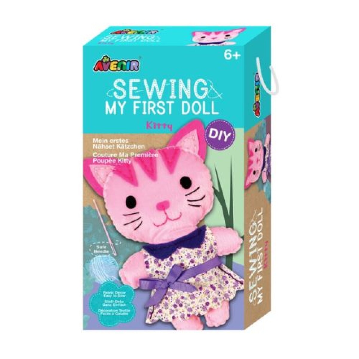 DIY COSIENDO MI PRIMER MUÑECO GATITA-AVENIR - Diy Cosiendo Mi Primer Muñeco Gatita-avenir 