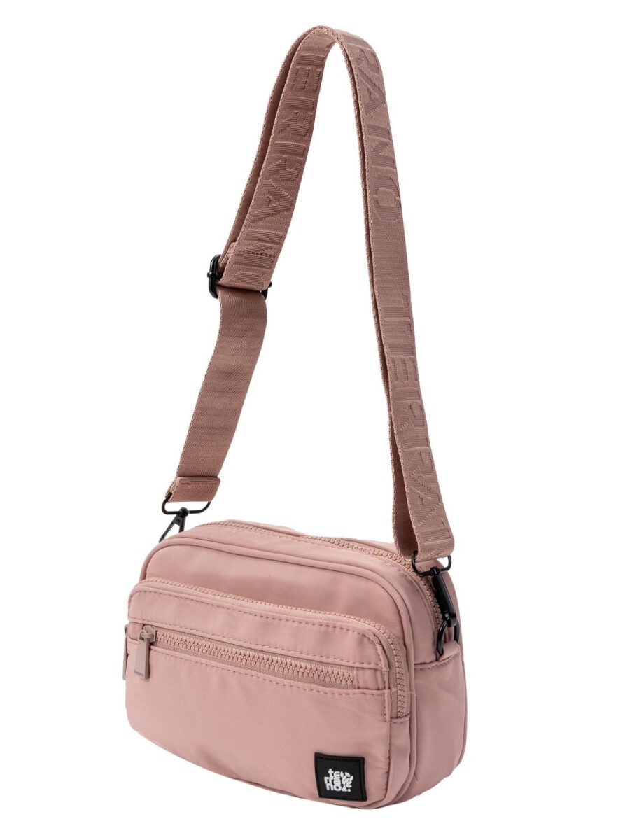 Bandolera Triple Cierre - Rosa 