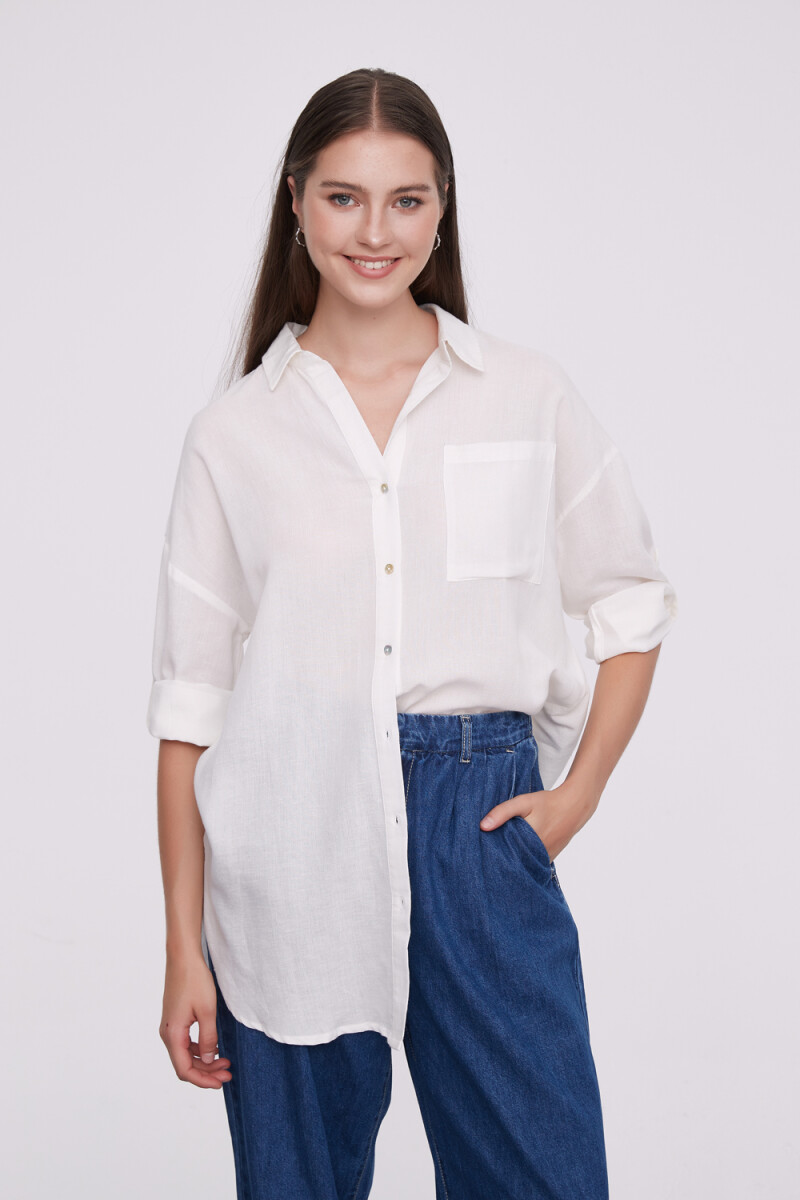 Camisa Ryan - Marfil / Off White 