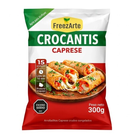 Crocantis Freezarte Capresse 15 Unidades Crocantis Freezarte Capresse 15 Unidades