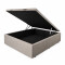 Box Baúl - Tapizado en Lino 140x190 Gris