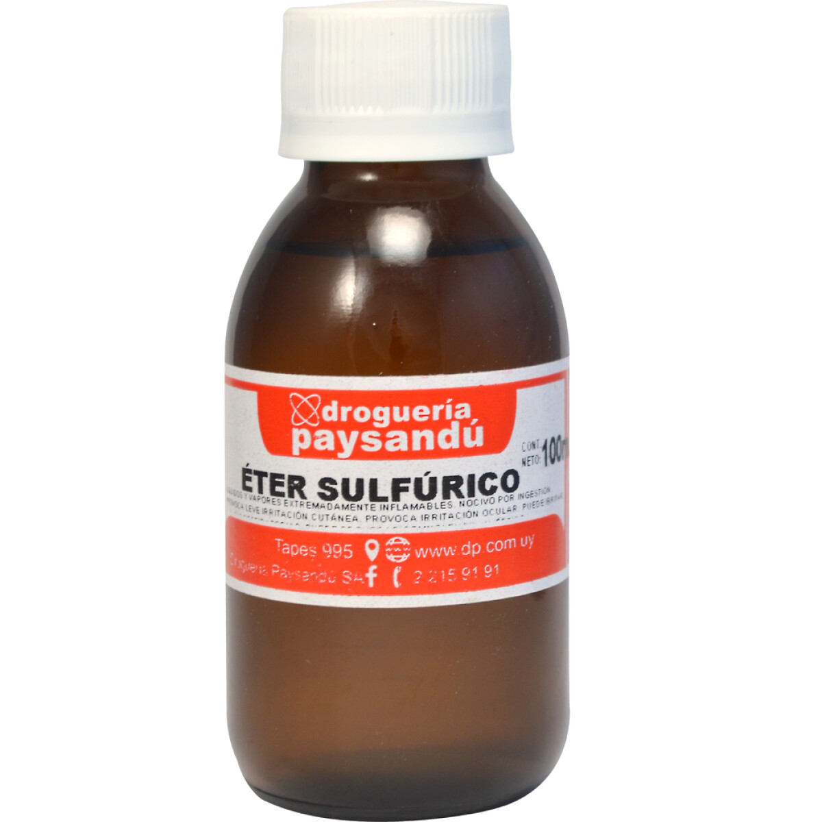 Éter Sulfúrico - 100 ml 